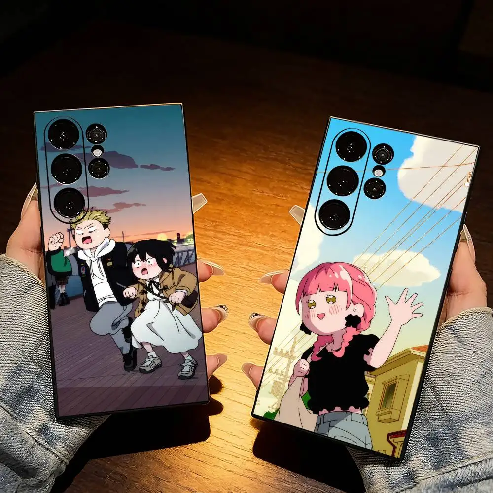 Popular Gal Cute  T-Tani x S-Suzuki Phone Case For Samsung S25,S24,S21,S22,S23,S20,Ultra,S26,Plus,Fe,Note,5G Black Cover
