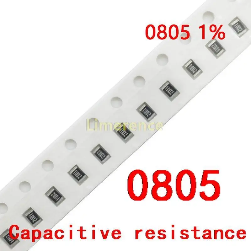 

100pcs 1% 0805 SMD resistor 0R ~ 10M 1/8W 0 0.1 1 10 100 150 220 330 ohm 1K 2.2K 4.7K 10K 100K 1R 10R 100R 150R 220R 330R 1M 10M