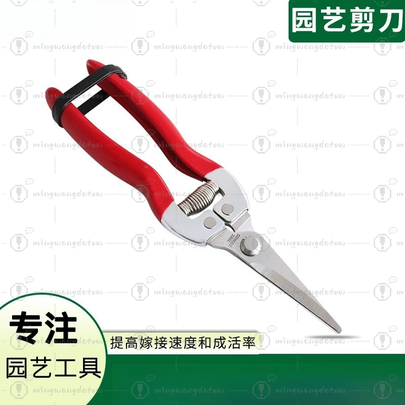 Stainless Steel Pruning Shears Fruit Tree Grafting Scissors Garden Tool