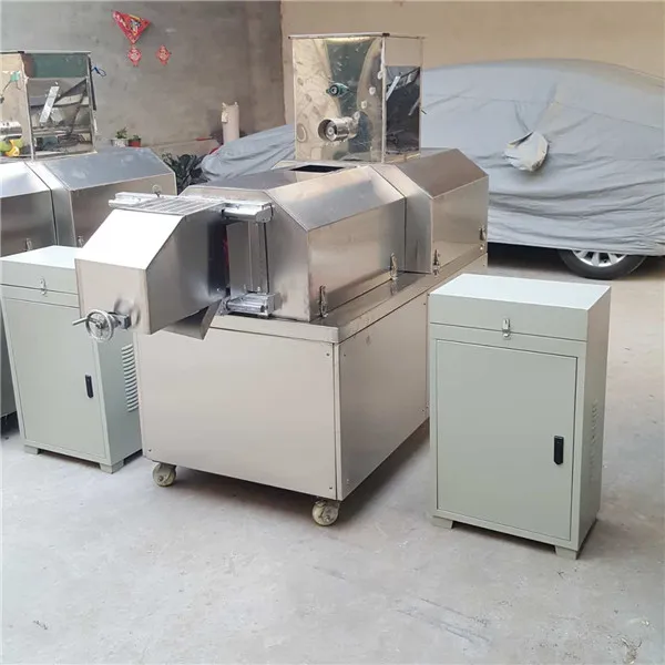 Small business corn corn puffing snack food slicing puffing machinery extruder
