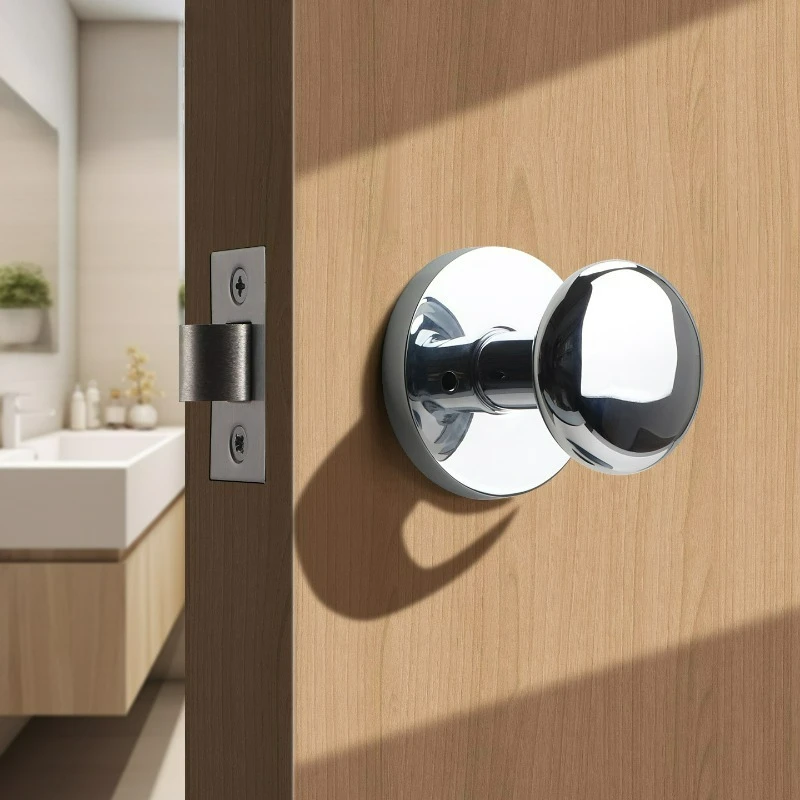 American Spherical Lock, Circular Indoor Bathroom, Toilet, Bathroom, Bathroom Lock, Home Privacy Door Lock