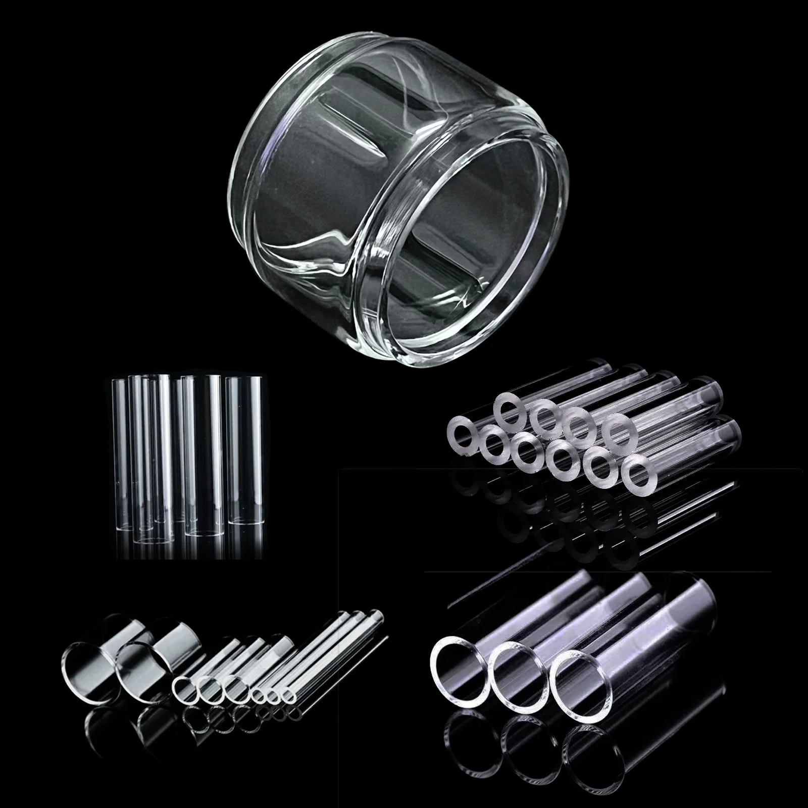 5PCS/BOX Transpare Glass Measuring Cup Z Subohm X 2021 Nano 2 Max Fli Glass Measuring Math Sets