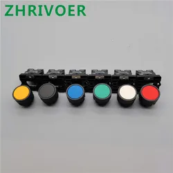 22mm XB2- EA31 EA42 ZB2-BE101C 102C Momentary Flat Push button switch 1NO 1NC 10A self return power starter switch Red Green