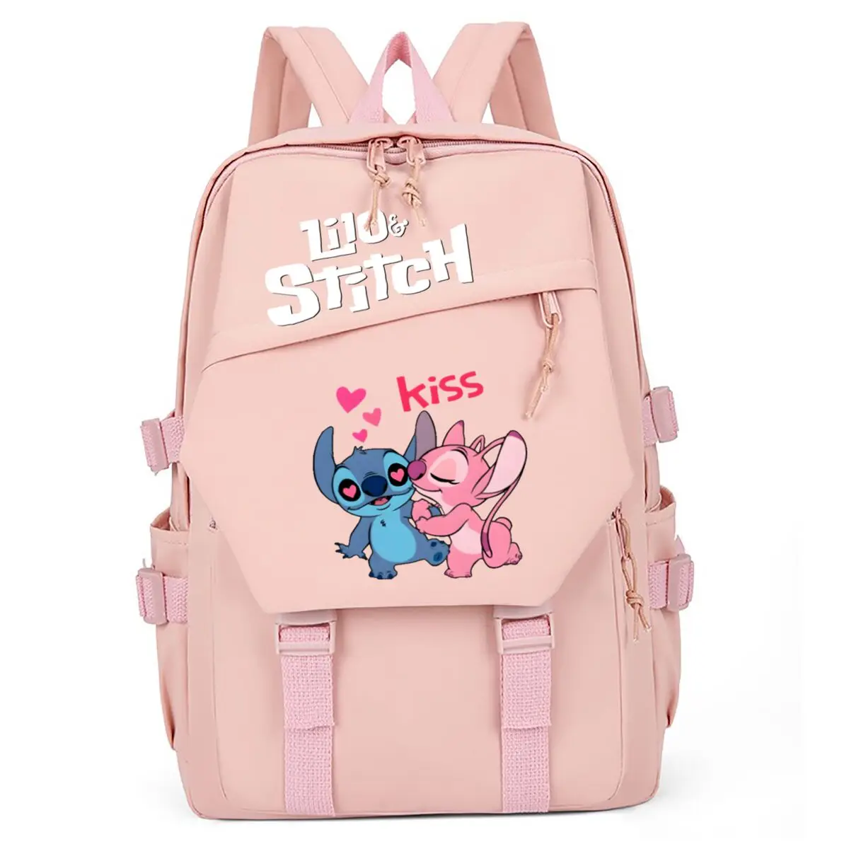 

Школьный рюкзак, сумки для подростков, милый школьный рюкзак Disney Lilo Stitch для девочек, детский рюкзак, подростковый рюкзак, сумки с зарядкой через USB