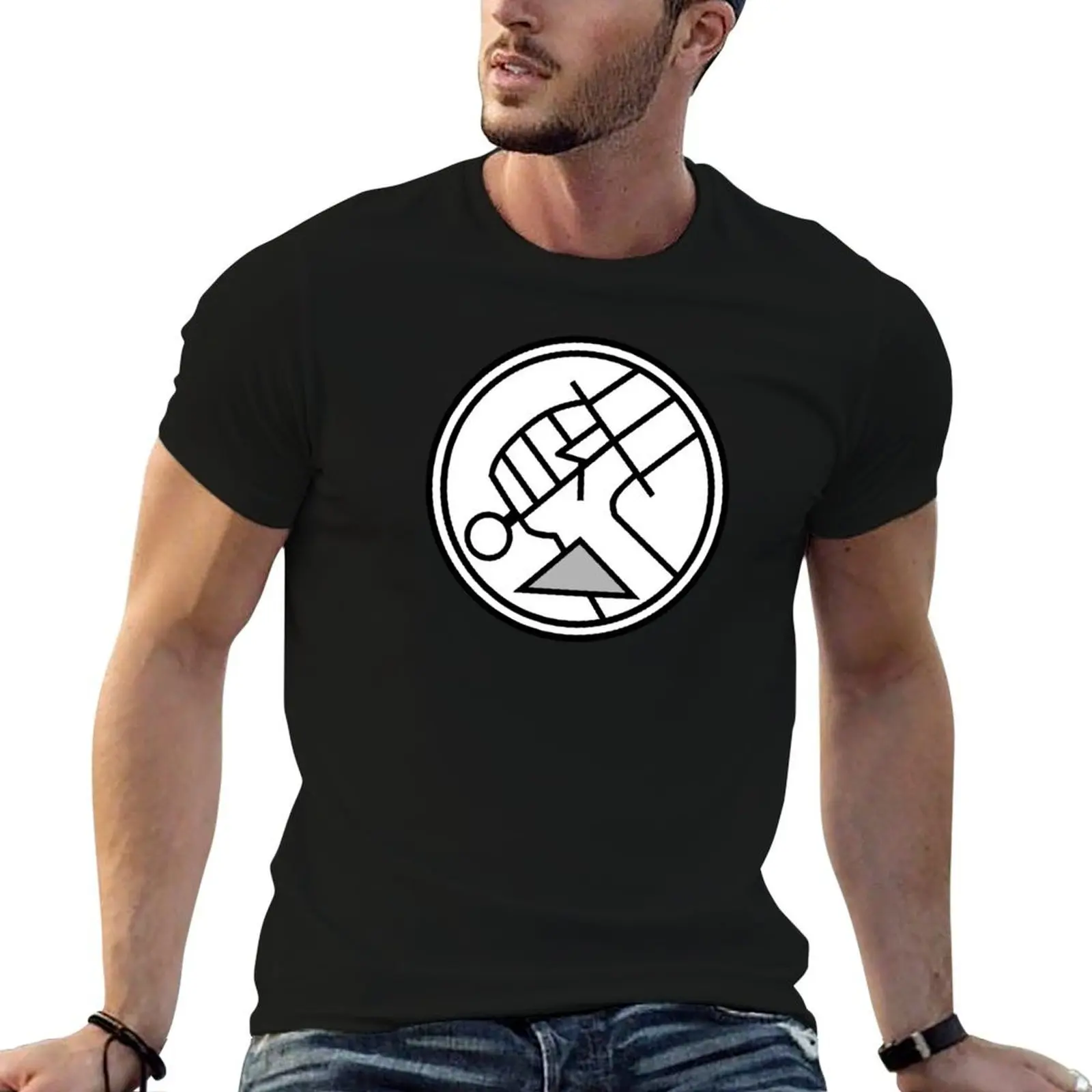 

hellboy bprd T-Shirt t shirts for man cotton g man t shirts for men T-Shirt
