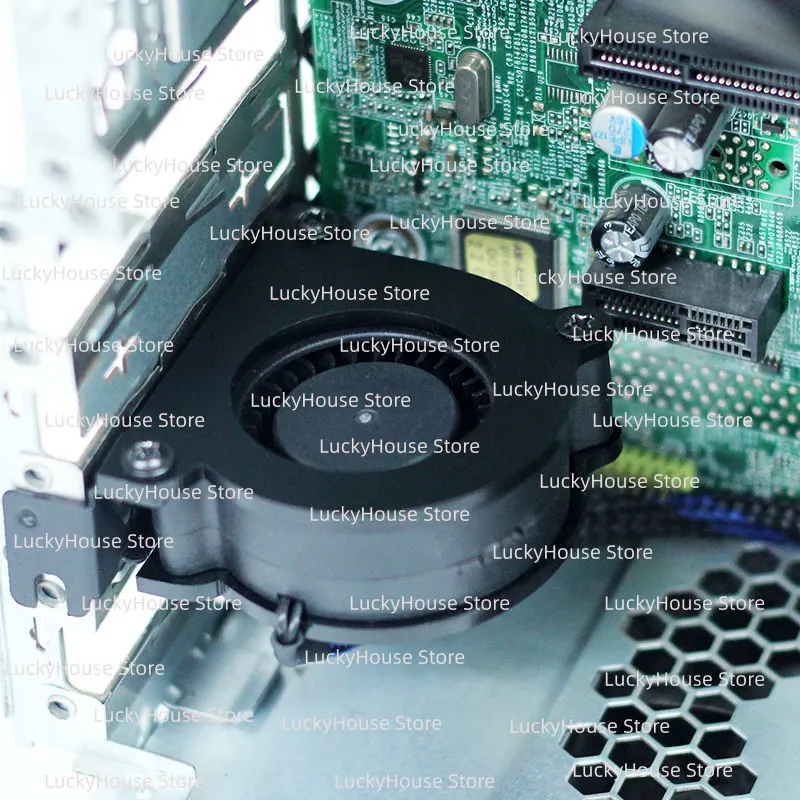 PCI Slot Exhaust Fan Half Height Low Profile PC Case Turbo Cooling Fan for Graphics Card Heat Dissipation