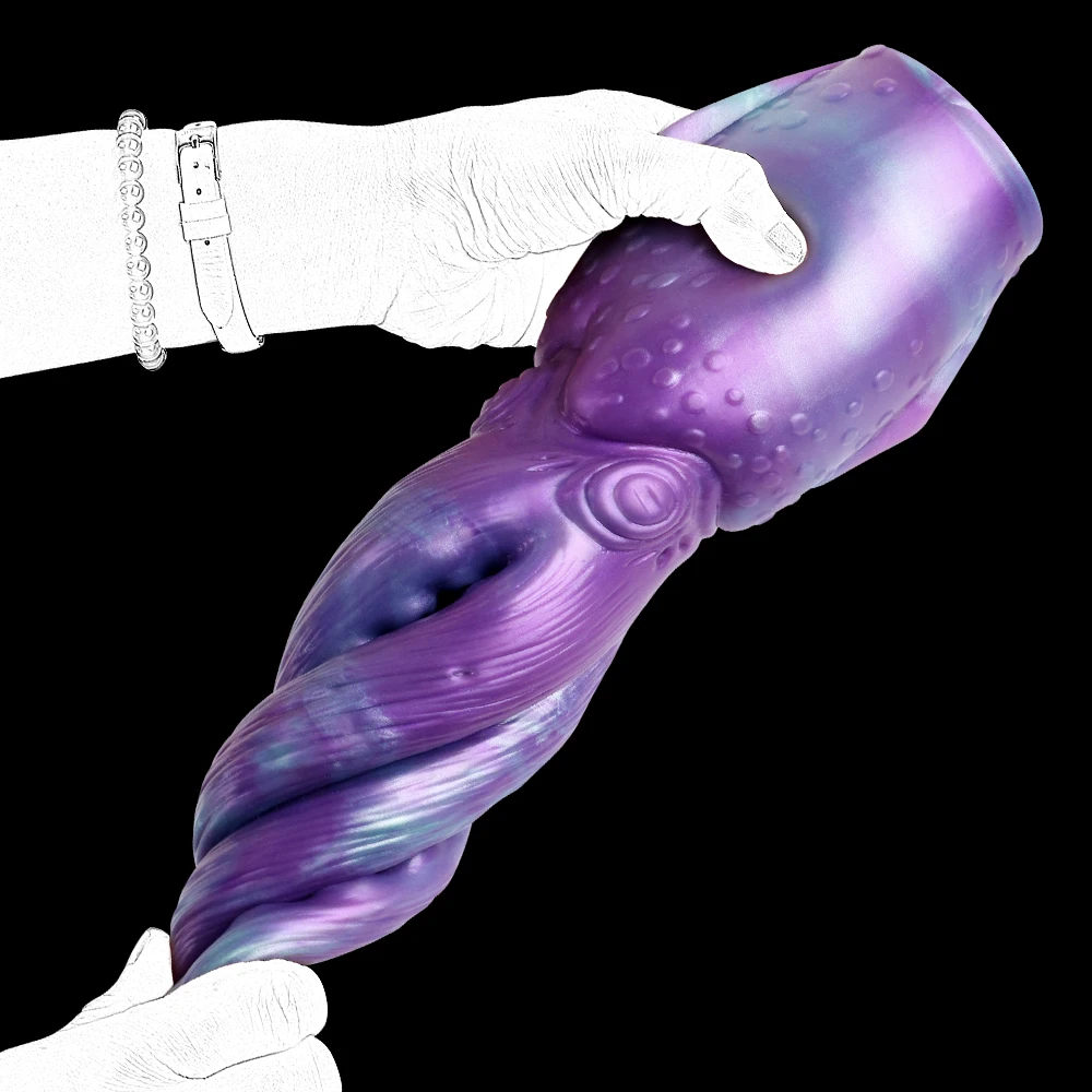 Silicone Pocket Pussy Stroker Octopus Male Masturbator Fantasy Lifelike Textured Vagina Anus Prostate Massage for Penis Training