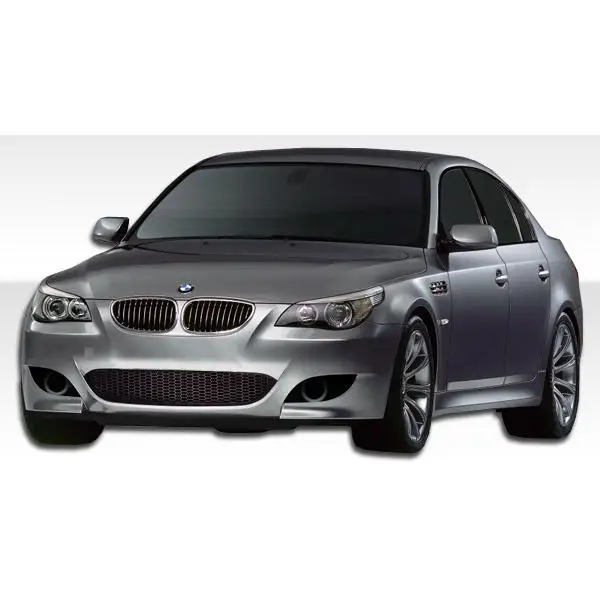 2004-2010 BMW 5 Series E60 Duraflex M5 Look Body Kit - 7 Piece - Includes M5 Look Front Bumper Cover (104420) M5 Look Side Skirt