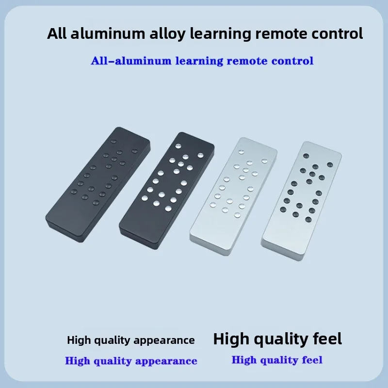 Learning remote control aluminum alloy infrared universal audio preamplifier cddvd tv set-top box