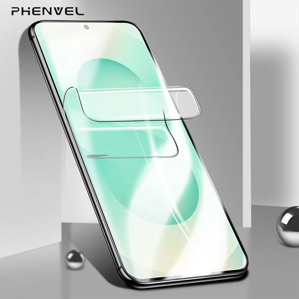 Gel Protective Film For Samsung Galaxy S25 S24 Ultra TPU Screen Protector For Galaxy S24 fe s23 s25 plus Hydrogel Film
