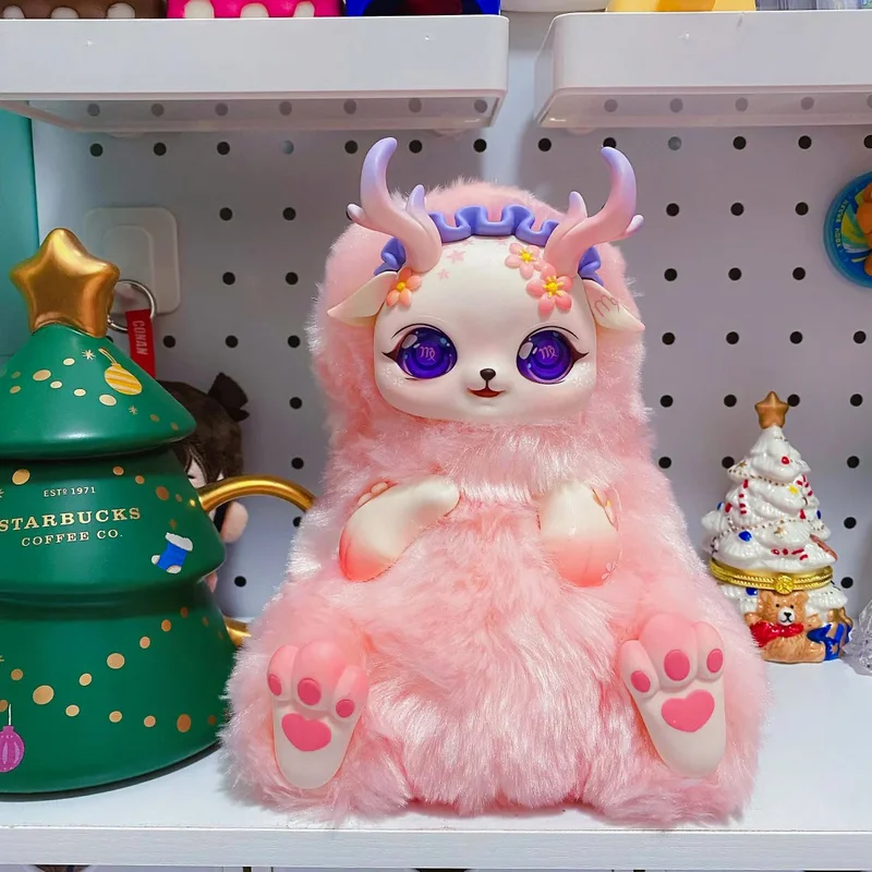 ตุ๊กตาของเล่นสุดน่ารัก ลึกลับจากโลกป่าดาวเล็กๆ ภาษาลึกลับของดวงดาวทั้งสิบสองราศี กล่องสุ่มสุดฮิต ของเล่นตุ๊กตาขนนุ่ม ของตกแต่งสำหรับเด็ก