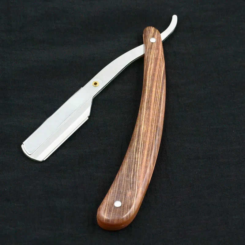 Classic Old-Fashioned Manual Shaver Hairdressing Shaver Barber Eyebrow Shaving Knife Holder High Quality Blades Available