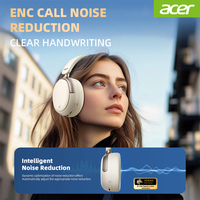 Acer OHR516 ANC Wireless Wired Headphone Noise Canceling Digital ENC Noise Reduction Earphone Folding Storage Over Ear Headset