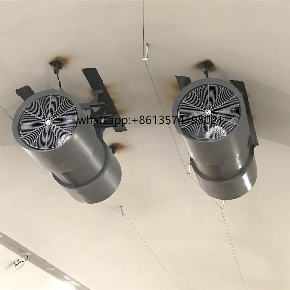 

Car Park Jet Fan 450mm Direct Air Flow Jet Fan 2kW Jet Exhaust Fan