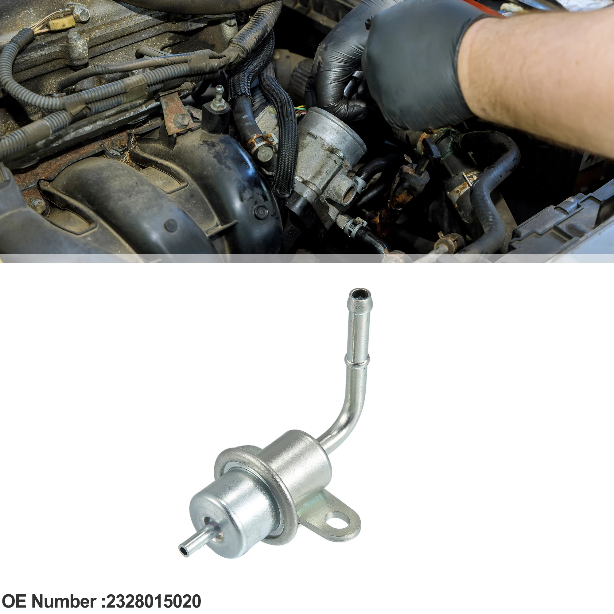 

Регулятор давления впрыска топлива UXCELL для Toyota Corolla 1993-1997 No 2328015020