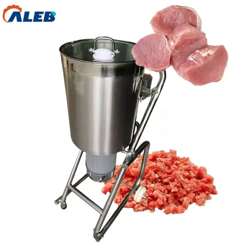 YWM Certificate Movable Pepper Paste Making Machine Seasoning Grinder Garlic Chopping Machine
