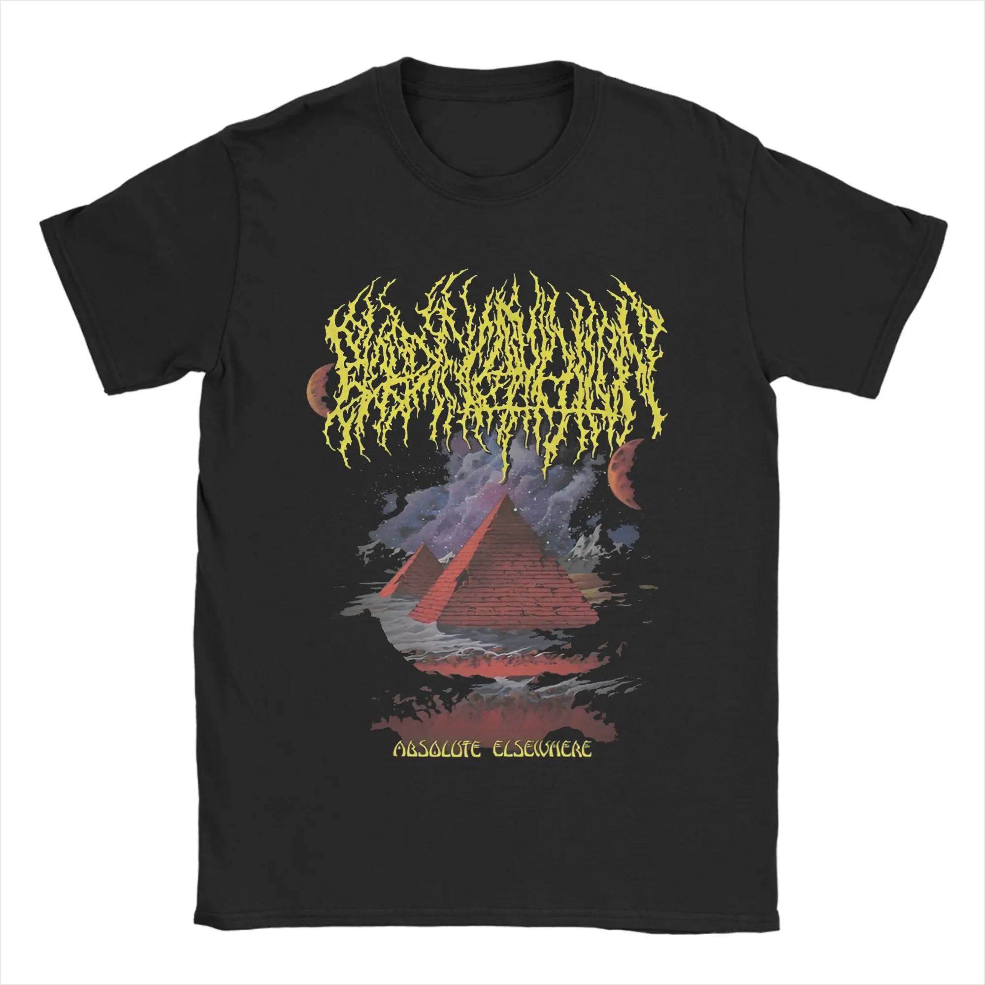 

Blood Incantation Graphic Printing T Shirt for Men Women 100% Cotton Tee Shirt Clothing