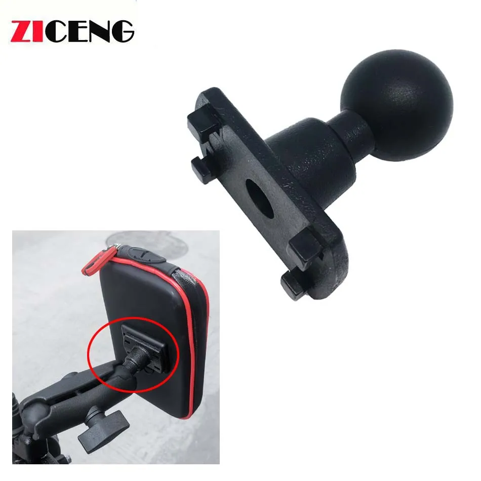 Compatible for RAM Clamp Arm 4 Buckle Bracket Mount 25mm Ball Head Turn Four Claw Mobile Phone Tablet Holder Stand Accessories