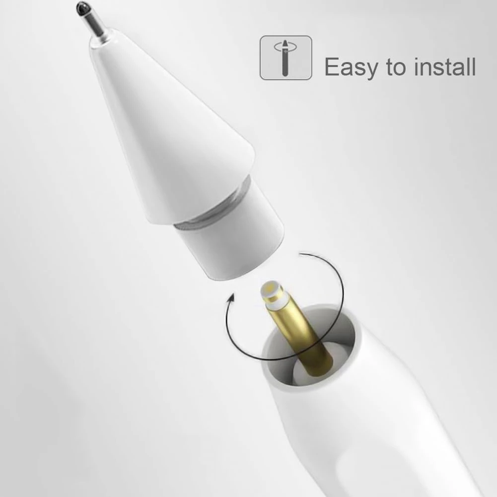 لطرف القلم الرصاص، طرف آمن ومقاوم للخدش، تحكم دقيق، طرف بديل حساس للغاية