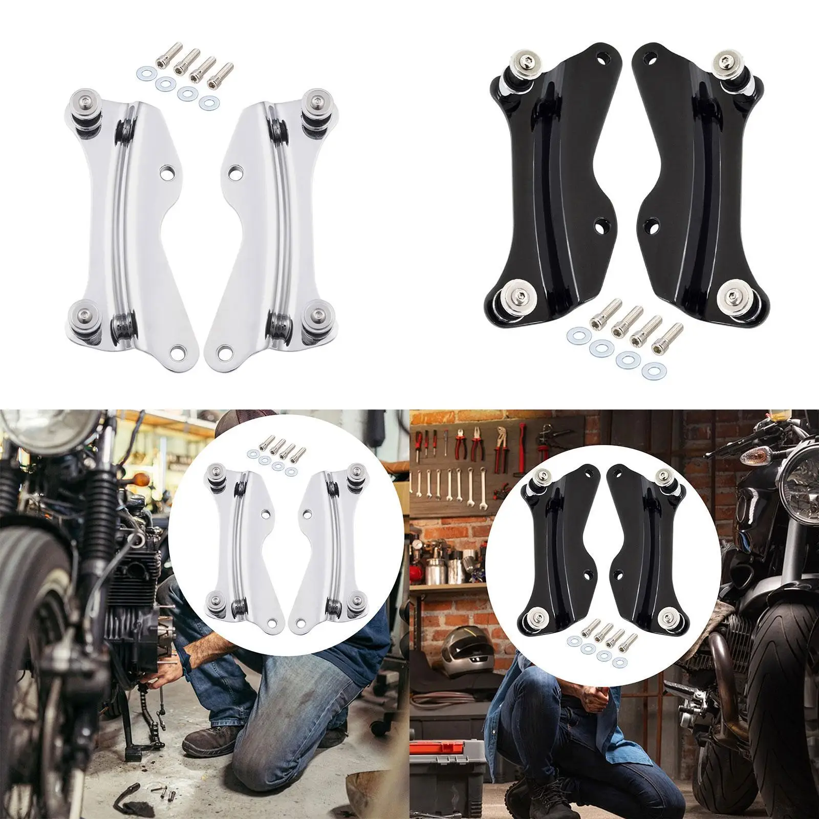 

4 Point Docking Hardware Kit Professional Direct Replaces Easy Installation Attachment Heavy Duty for Flhr Flhxse 2014-2021