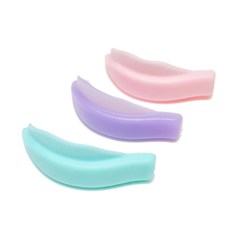 A47F-Silicone Pad Eye Lash Perm Pads 3D Lashes Curler Applicator Tools High Quality Blue