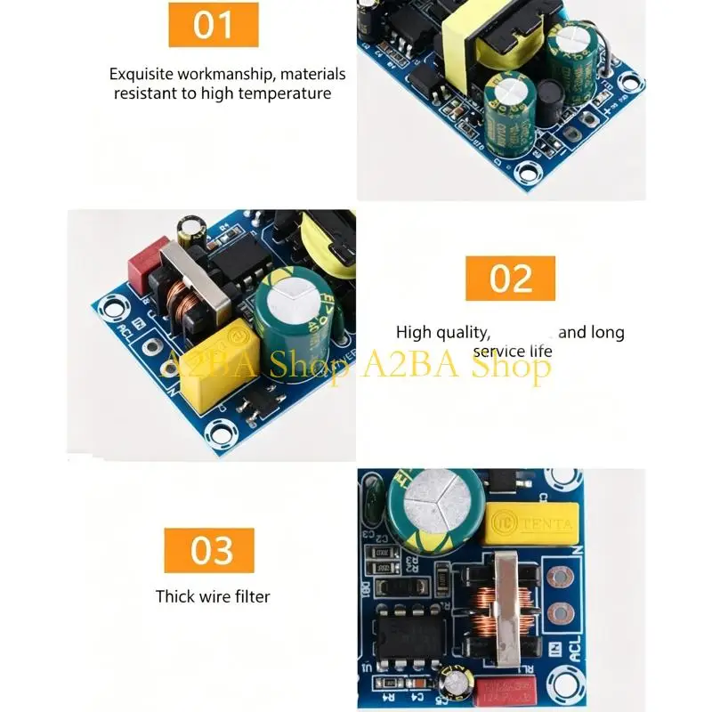 A2BA High Efficiency Power Supply Module Short Circuits Protections For Electronics