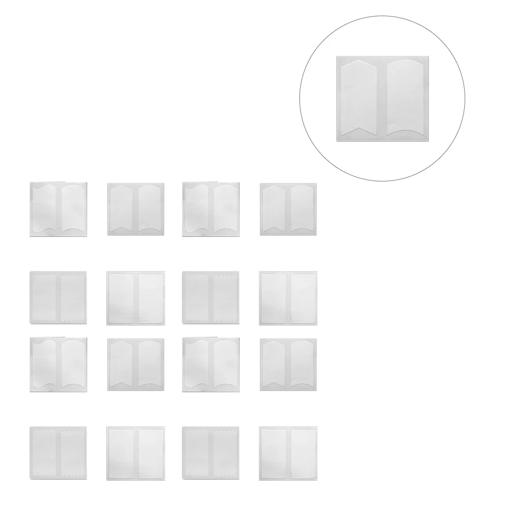 2 Box French Type Nail Sticker Creative Manicure Decals Supplies for Women White Durable Safe Professional Personal