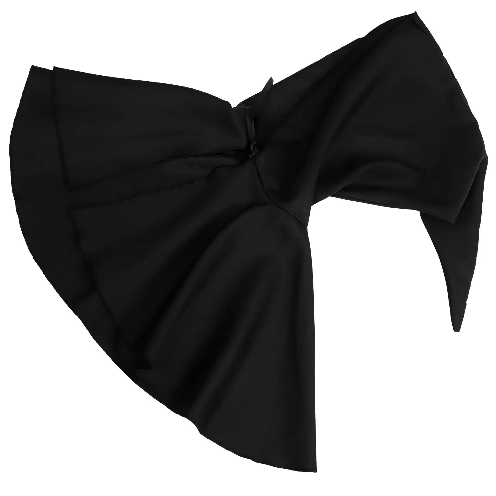 

Black Cape Cloak with Hood for Halloween Party Costume Polyester Prop Creative Photo Decor Festive DIY Accessories