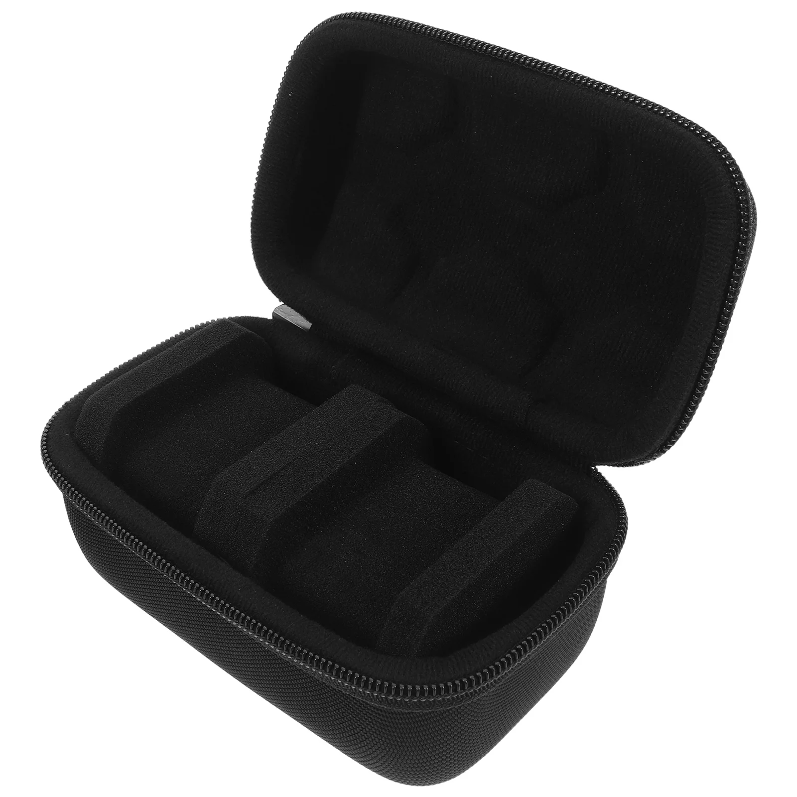 

Shockproof Travel Watch Storage Box Hard Shell Double Slots Zipper Organizer for Automatic Mechanical and Smart Watches Portable