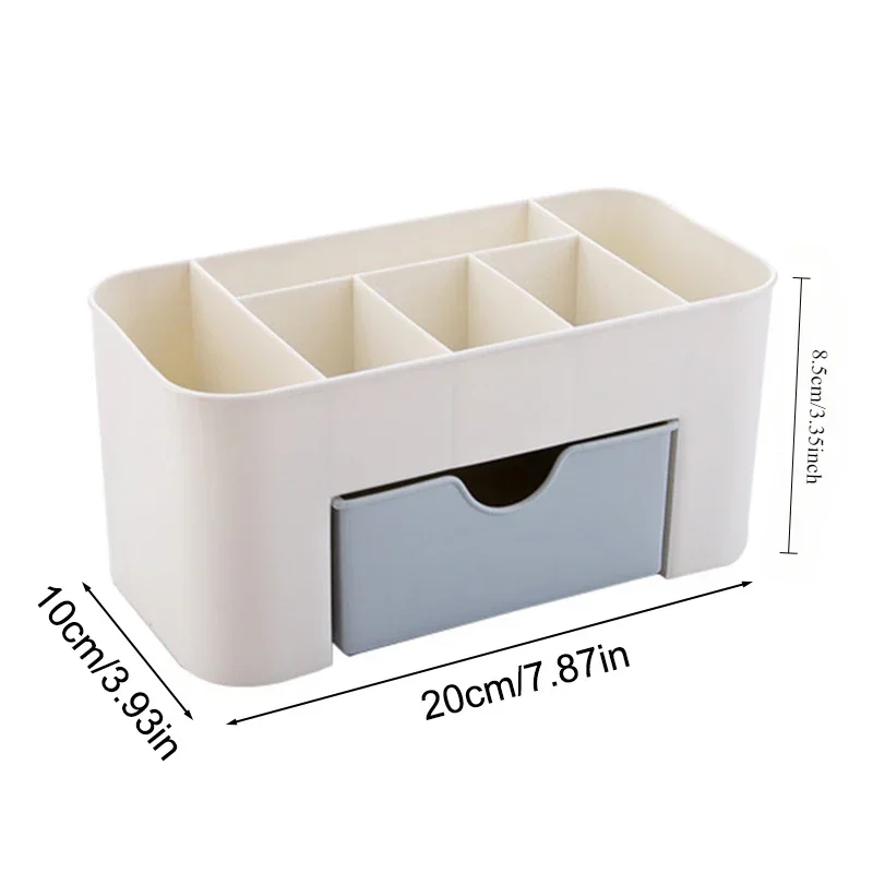 1pc Nail Art Storage Box Container Cotton Swab Storage Box Accessories Cleaning Desktop Tools Multifunctional Beautilux Box image 4