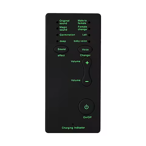 Microphone Voice Changer 7 Different Sound Changes Mobile Phone Computer Tablet IPad Game Machine for PS4 Xbox PC Phone Tablet