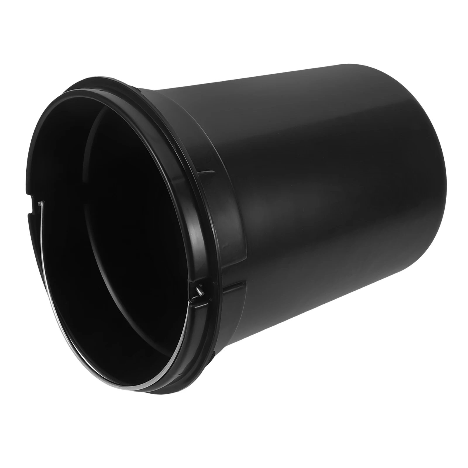 

Plastic Round Garbage Can Inner Bucket Compact Wastebasket for Bedroom Bathroom Living Room Office Household Organizer Simple