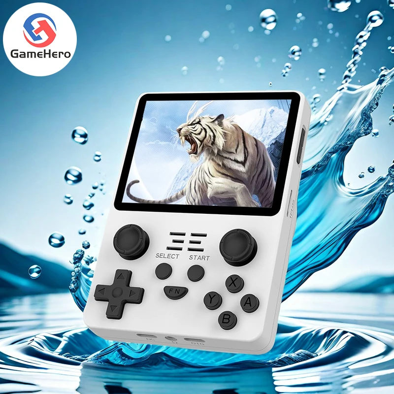 

POWKIDDY RGB20S Retro Video Handheld Game Console 3.5 Inch 640*480 IPS Screen RK3326 Retro Open Source System Children's Gifts