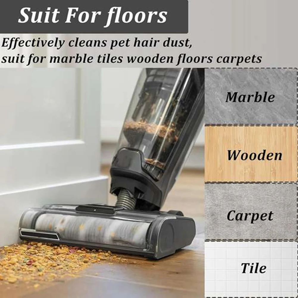 ABUD-2 Buah Sikat Utama untuk Bissell Crosswave Omniforce Edge 3930F/3933/V2/39999Z Robot Vakum Meningkatkan Efisiensi Pembersihan