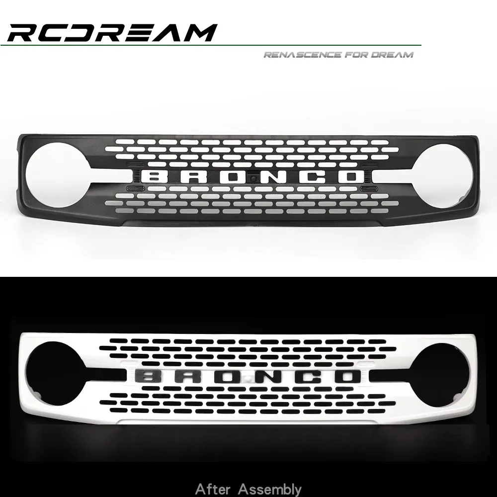

RCDream TRX4 New Wrangler grille mask # A T4 Ford Wrangler # B6A1-W/B