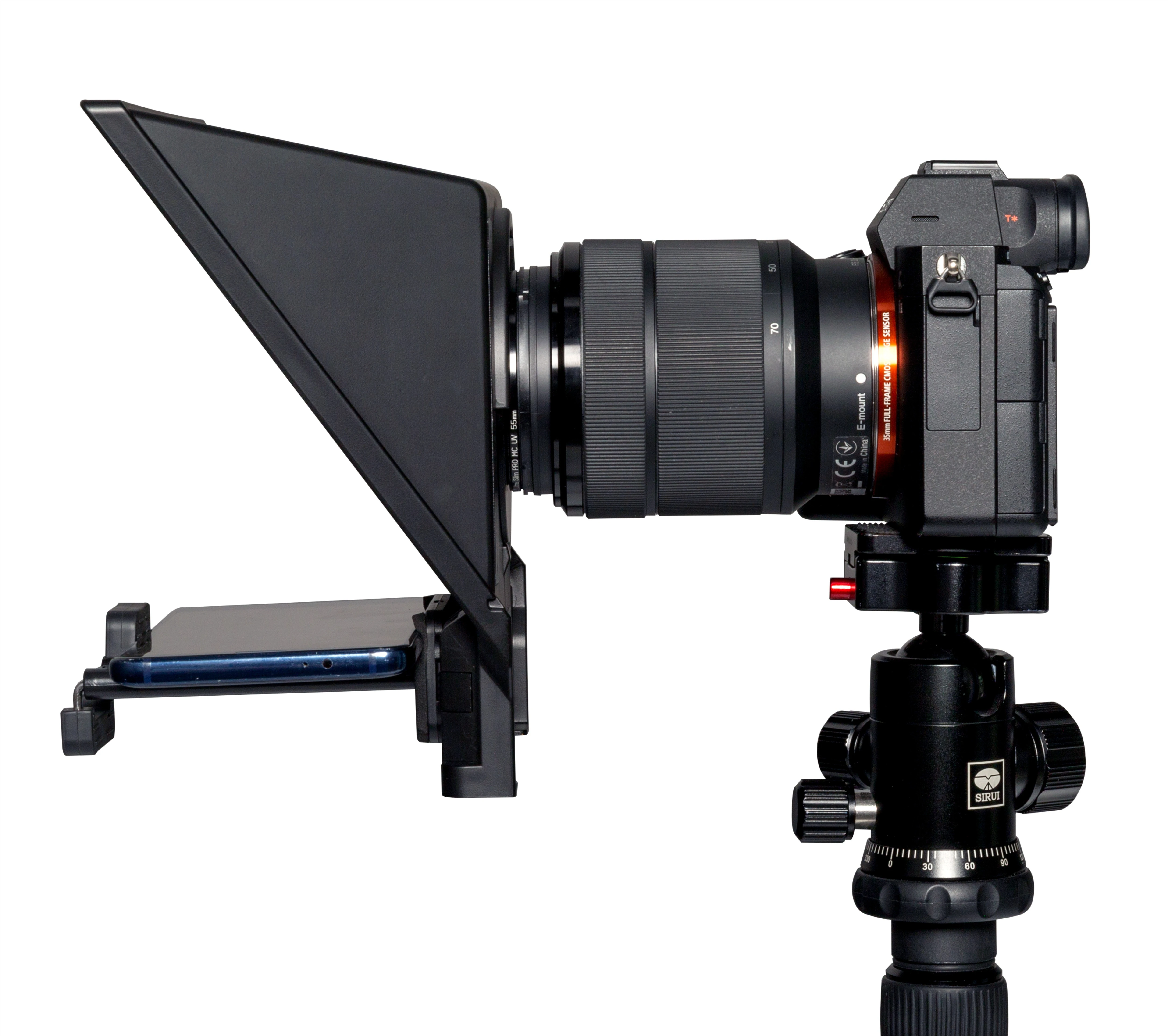 

FEELWORLD TP2A Bestseller DSLR Teleprompter - Horizontal/Vertical Shooting, Remote Control, OEM Custom Logo Service