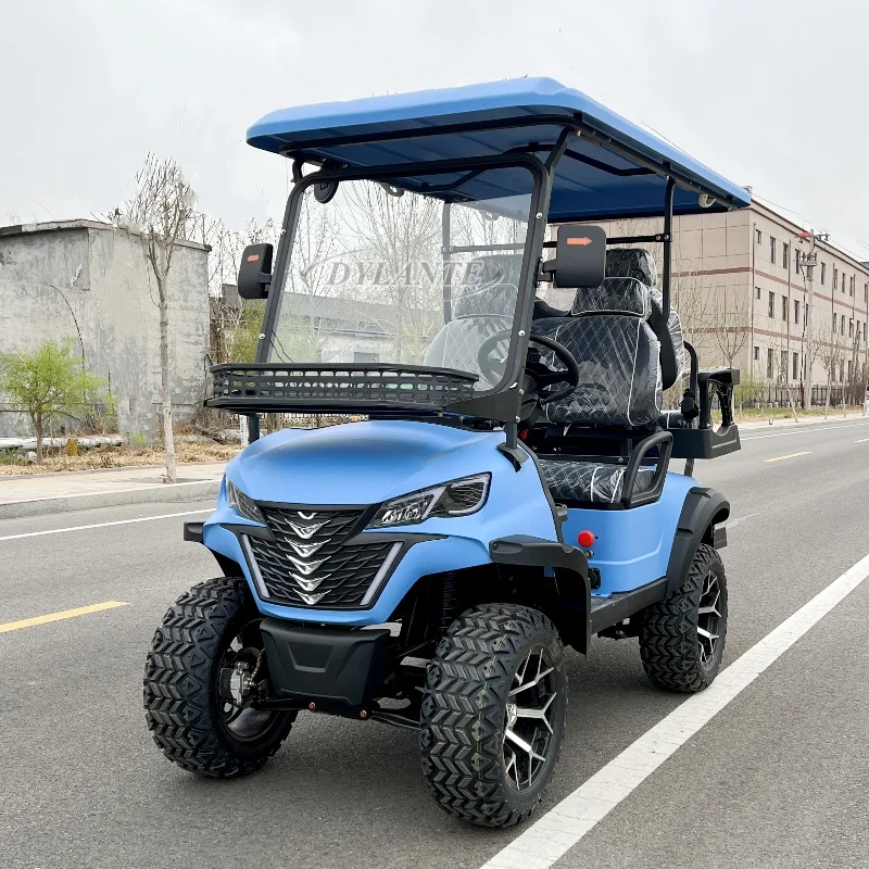 

Good Price CE DOT Standard Club Car Golf Buggy 2+2 4 Seater Lifted Electric Golf Cart Street Legal Vehicles