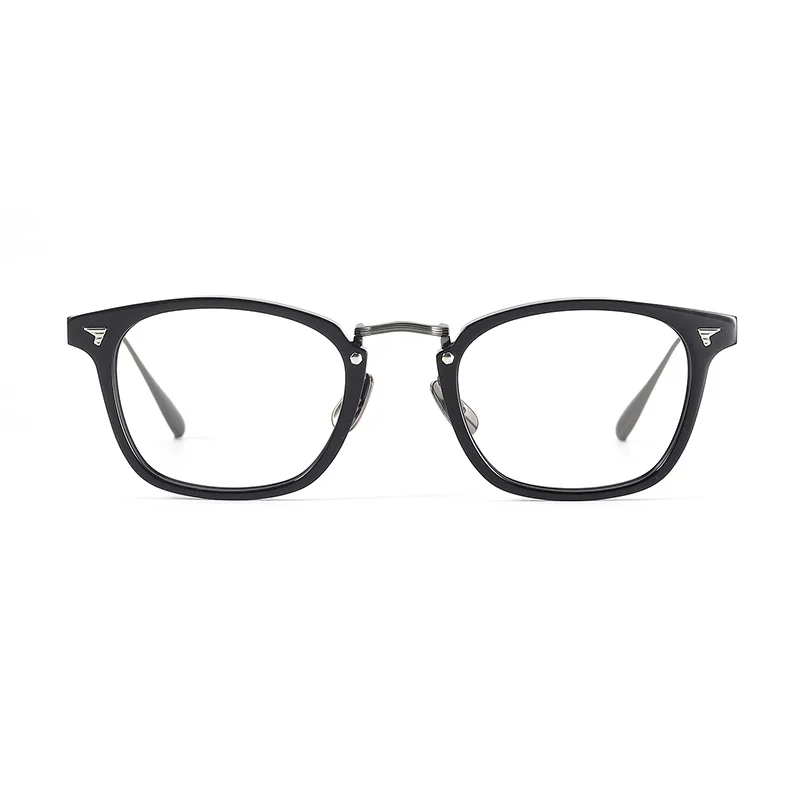 Vintage Eyewear Luxury Ultra Light Pure Titanium Business Glasses Frames for Men Women Fashion Optical Reading Eyeglasses