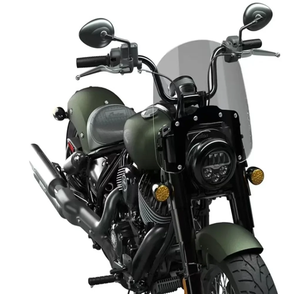 Quick release windshield For indian Super Chief, Chief Models Bobber Dark Horse 2022-2023