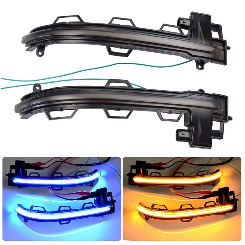 

For BMW 2018-2023 X3/X4 2019-2023 X5/X7 2020-2023 X6 Rearview mirror turn signal a pair Car turn signal Replace accessories