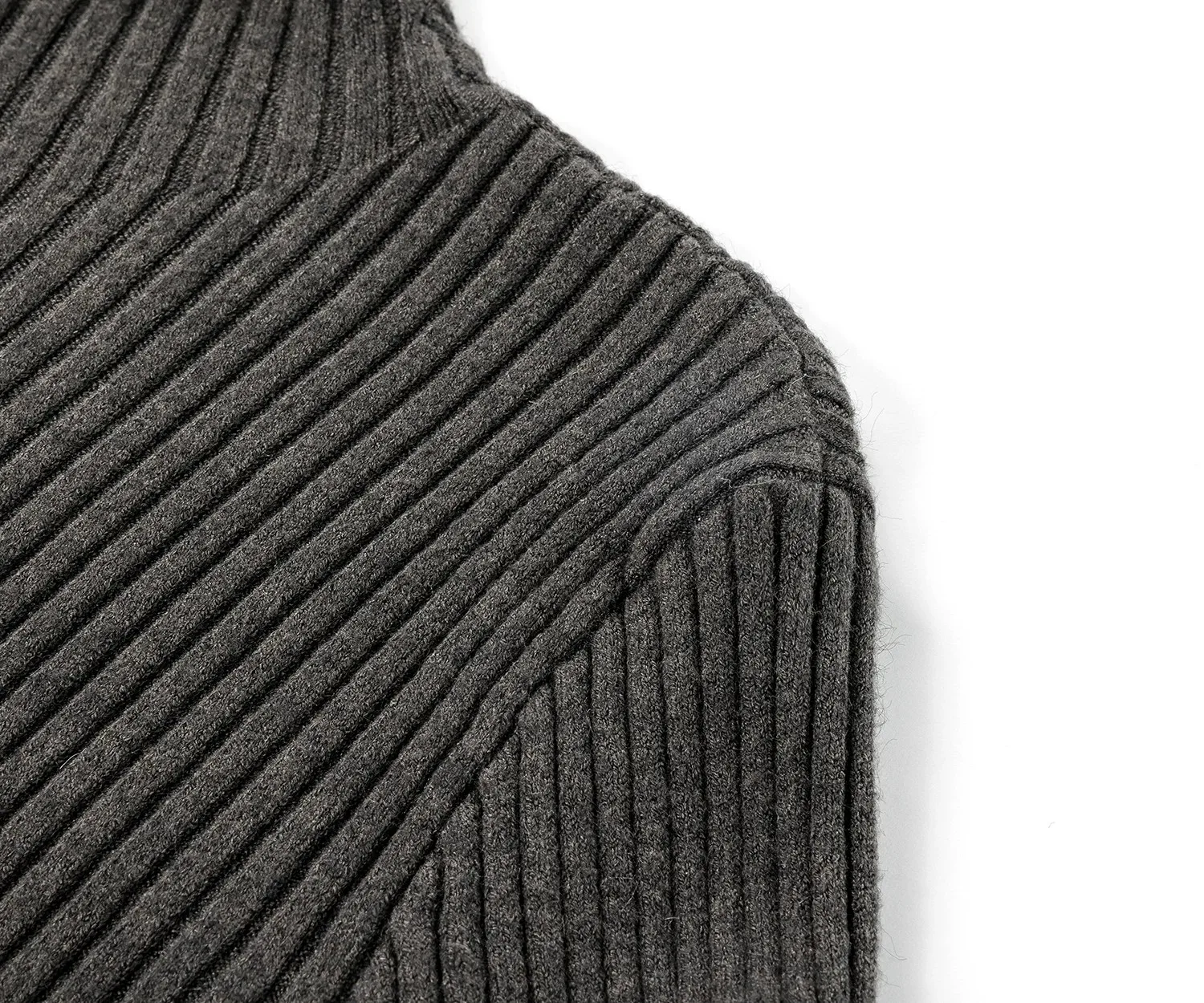 2026 Damen Herbst-Winter Strickjacke Vielseitiger Büro-Slim-Fit Schmeichelhafter Kurzer Reißverschluss-Pullover Koreanischer Langarm-Oberbekleidung – Detail 16