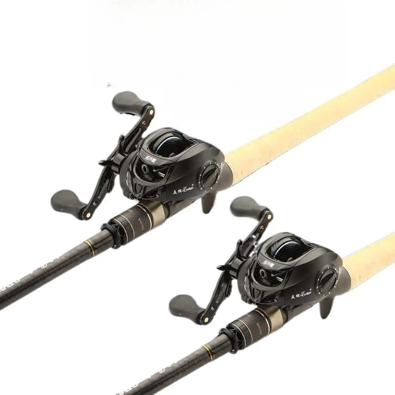 

Black fishing rod, gun handle XH light medium Leiluya, far casting drum fishing rod