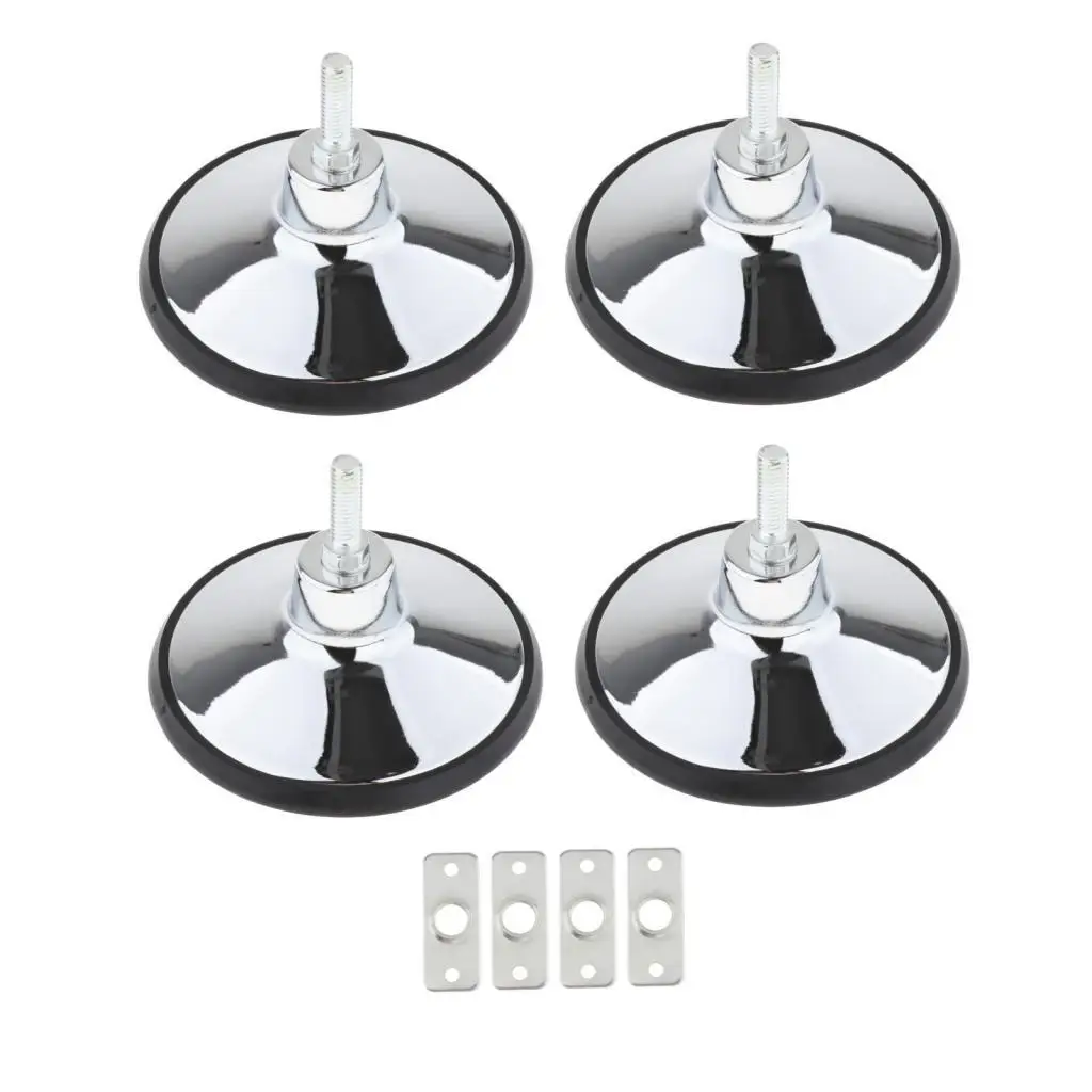 Heavy Duty Pool Table Levelers Metal Feet Riser Game Table Accessories for Billiards Repair and Leveling