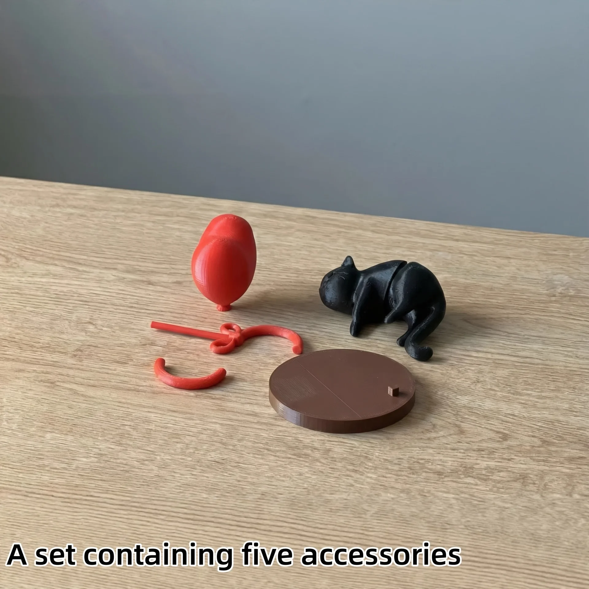 Drijvende kat met hartballon 3 - 3D Printing Desk recensie en prijs