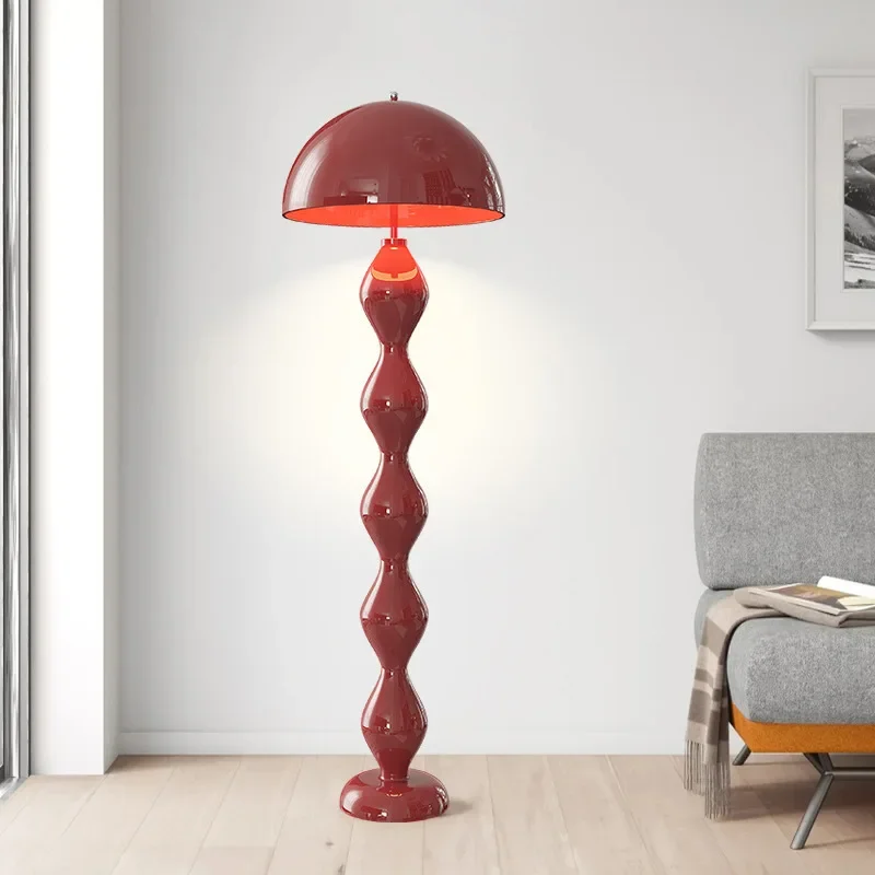 High Quality Macaron Mushroom Floor Lamp Stand Light with Led E27 Bulb