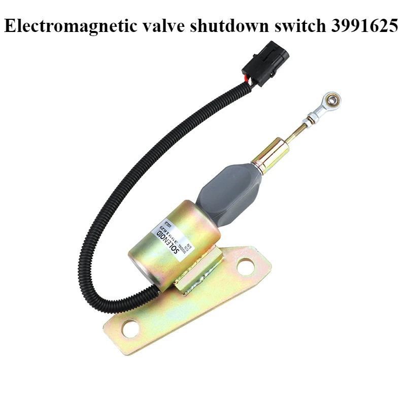 3991625 solenoid valve shut-off switch for Cummins 6BT shut-off solenoid valve shut-off switch shut-off motor 3991625