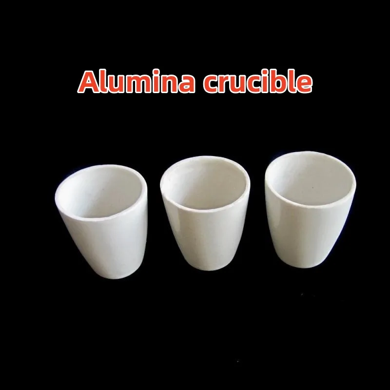 10ml 15ml Alumina Crucible/99.3% arc shape crucible/conventional  corundum crucible/ Al2O3 ceramic crucible/ sintered crucible