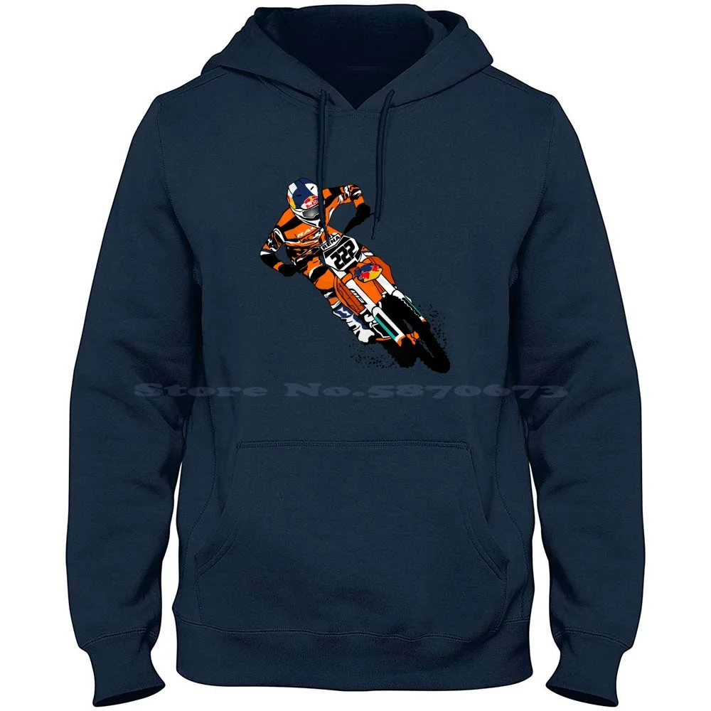 Moto Cross Racing 100% Cotton Hoodie Moto Cross Motocross Enduro Supercross Racer Motorcycle Biker Racing Motorsport Mx Sx