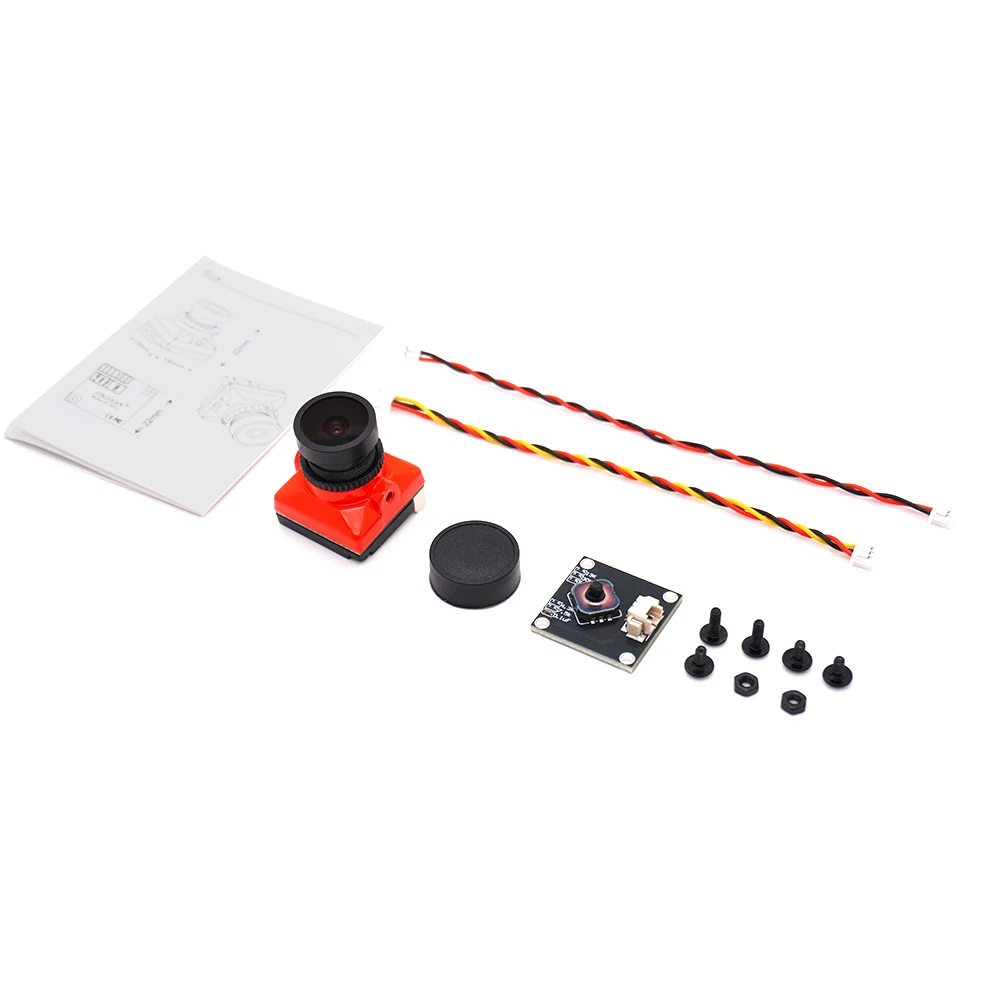 YSIDO 1/3 CMOS 1500TVL B19 Mini FPV Camera 2.1mm Lens Power 5V-30V PAL / NTSC W/ OSD Internal Adjustable For RC FPV Racing Drone