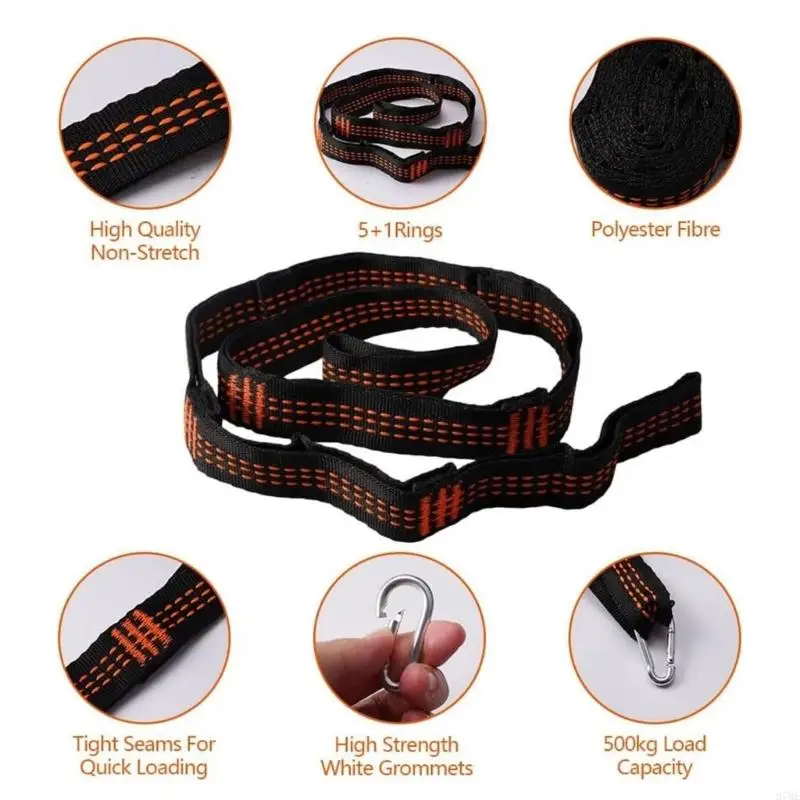 Professional Tree Friendly Hammock Suspension Multifunction Double Purpose Hammock Hanging Tool Camping Equipment Upgrades